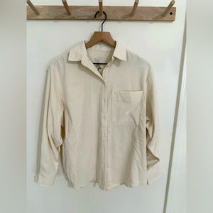 NWT a new day corduroy button down